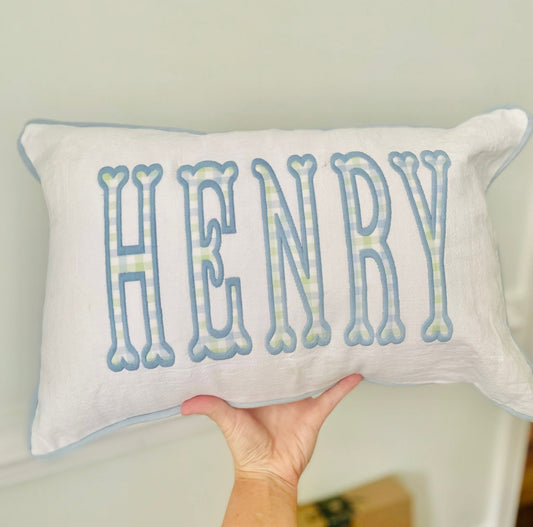 Piped Pillow