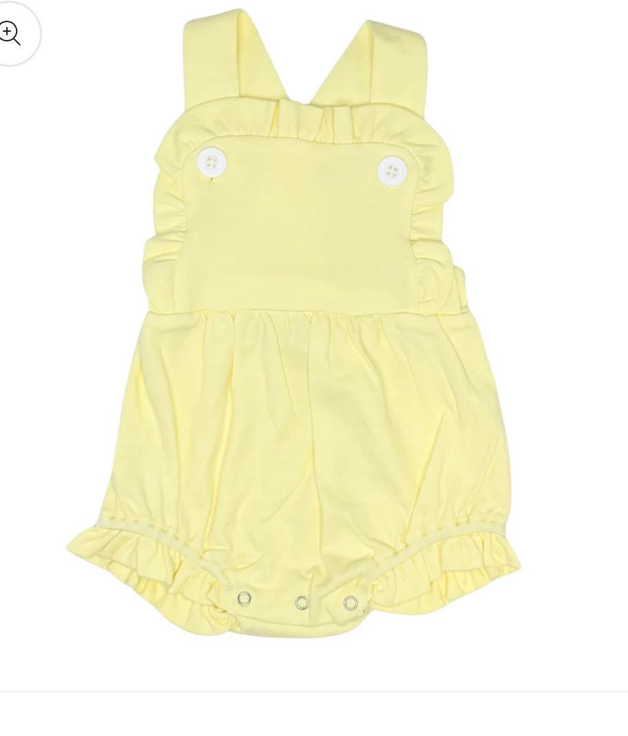 Personalized Baby Girl Sun Suit | Embroidered Ballet  Outfit