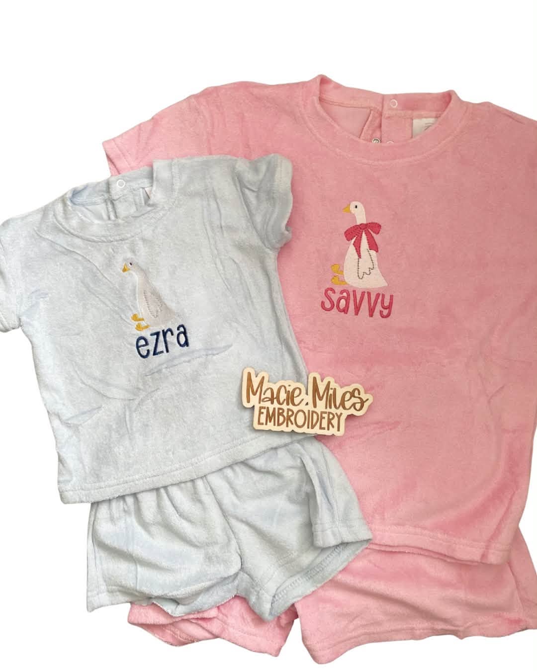 Terry Cloth Set