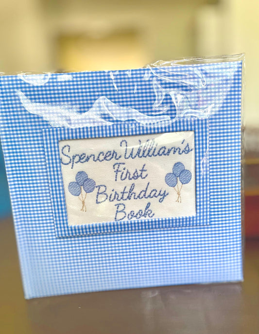 Child’s Memory Book - personalized photo album - Birthday Book