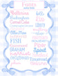 Personalized Embroidered  Baby Name Banner |  Bows & Branches Crest
