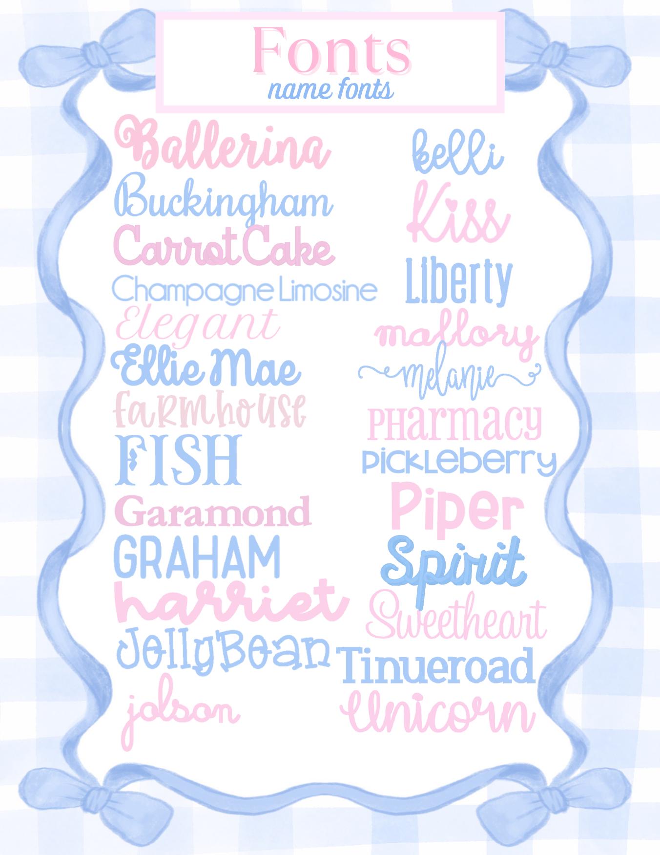 Personalized Embroidered  Baby Name Banner |  Bows & Branches Crest